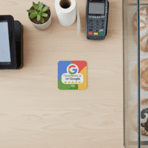 Review Us on Google Plaque NFC Tap Sign