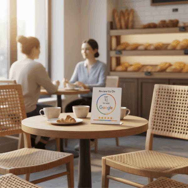 Google Review Card NFC Station (White) - Image 18