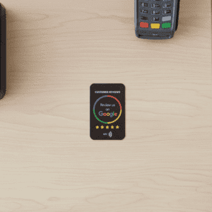 NFC Tap Cards for Google reviews (Black)